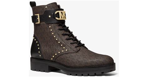 Kincaid Logo Studded Combat Boot 